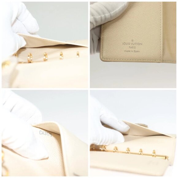 LOUIS VUITTON Damier Azur Agenda PM Day Planner Cover - Picture 14 of 15